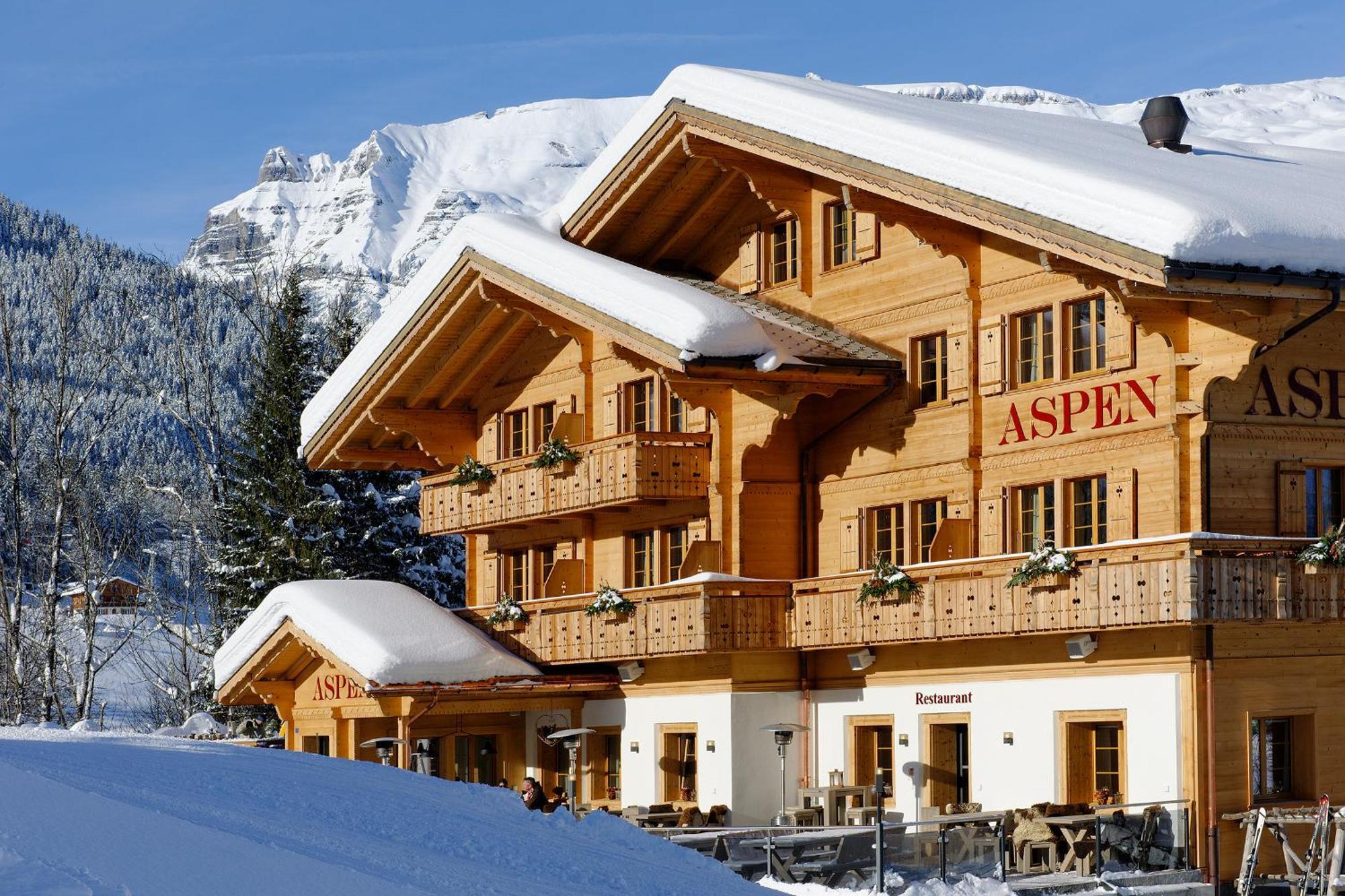 Aspen Alpine Lifestyle Hotel Grindelwald Exterior foto